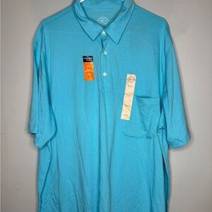 St. John's Bay Men's Blue Casual Button Down Shirt Size 2XL New with Tag